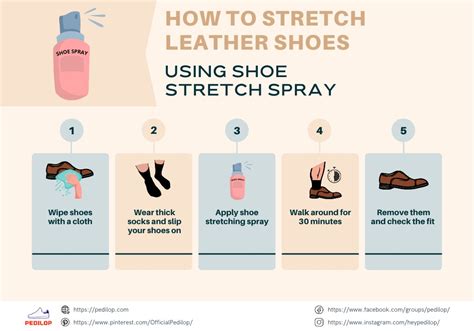 stretching leather shoes with alcohol